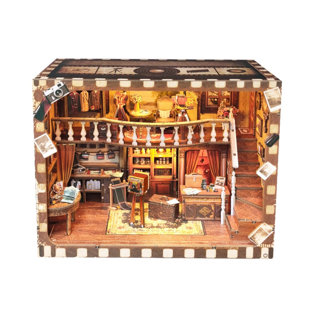 Photo Studio Book Nook wooden kit